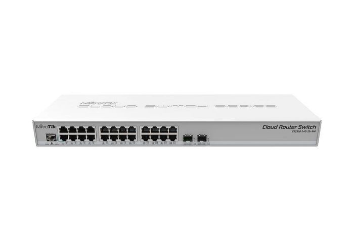 Комутатор MikroTik Cloud Router Switch CRS326-24G-2S+RM