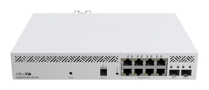 Комутатор MikroTik Cloud Smart Switch CSS610-8P-2S+IN