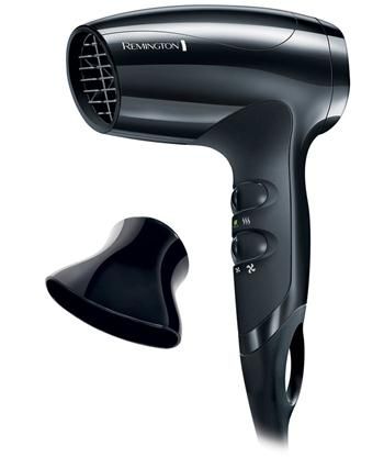 Фен Remington дорожній Compact, 1800Вт, 3 режими, еко режим , чорний