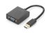 Адаптер DIGITUS USB 3.0 - VGA Full HD, M/F, 0.15м