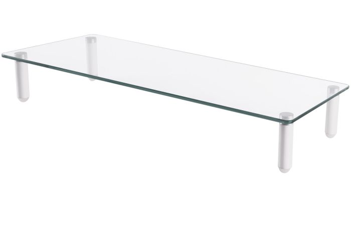 Підставка для монітора DIGITUS Universal glass monitor riser, до 20кг