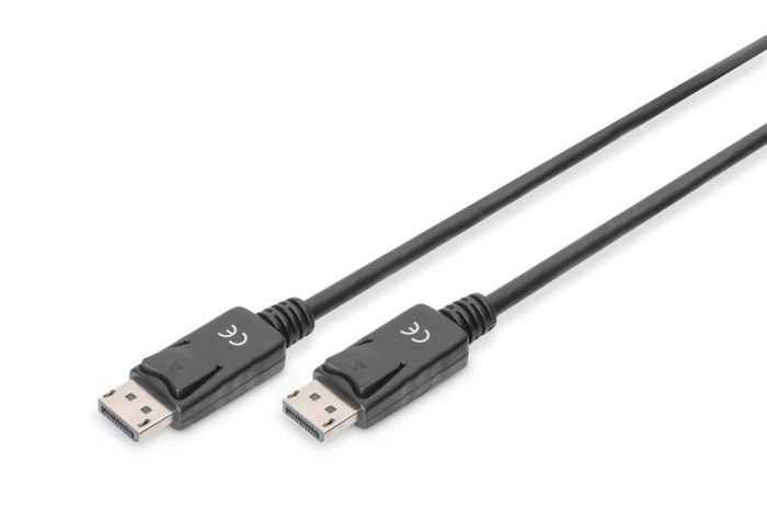 Кабель DIGITUS DisplayPort (M/M), 4K, 2м, чорний