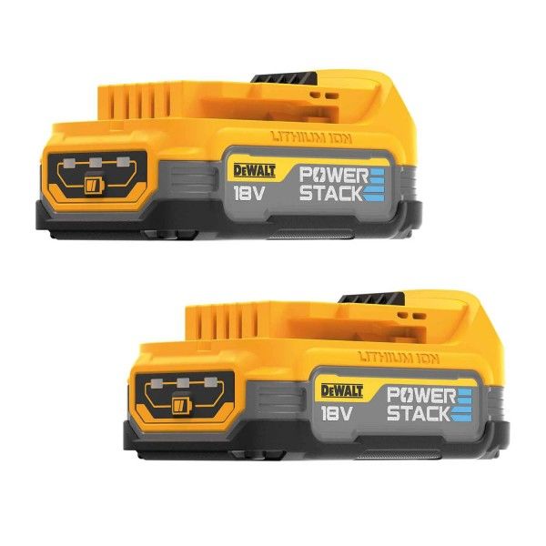 Акумулятор DeWalt 18В XR Li-lon PowerStack 2х1.7А·год 0.7кг