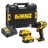 Шурупокрут-дриль ударний акумуляторний DeWALT XR Li-Ion 18В 2х5А·год 65Нм 0-450·0-1650об/хв кейс ЗП 1.2кг