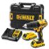 Дриль-шурупокрут DeWalt XR Li-Ion 18В акб 2х2А·год 65Нм 500-1750об/хв патрон 13мм кейс 1.15кг
