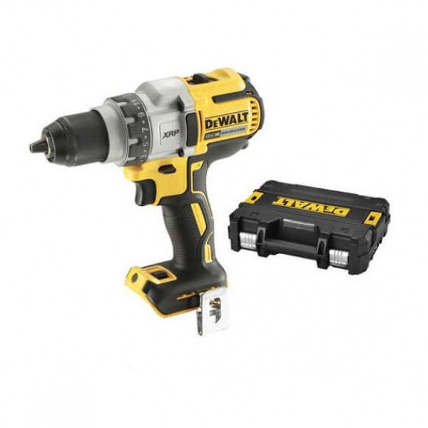 Шурупокрут-дриль акумуляторний DeWALT XR Li-Ion 18В 95Нм 450-2000об/хв кейс, ЗП 1.5кг без АКБ та ЗП