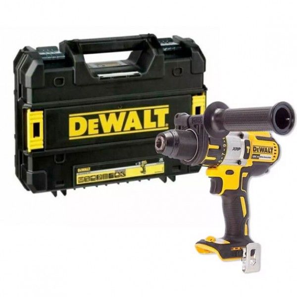 Шурупокрут-дриль ударний акумуляторний DeWALT XR Li-Ion 18В 95Нм 0-500·1500·2250об/хв 0-8600·25500·38250уд/хв кейс TSTAK 1.6кг