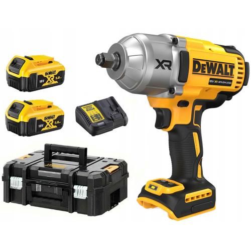 Гайковерт ударний DeWalt XR Li-Ion 18В акб 2х5А·год 1898Нм 2300об/хв 2200уд/хв 1/2" ЗП кейс 2.9кг