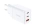 Зарядний пристрій мережевий D-Link DCP-651 65Вт GaN 2хUSB-С, 1xUSB-A, білий
