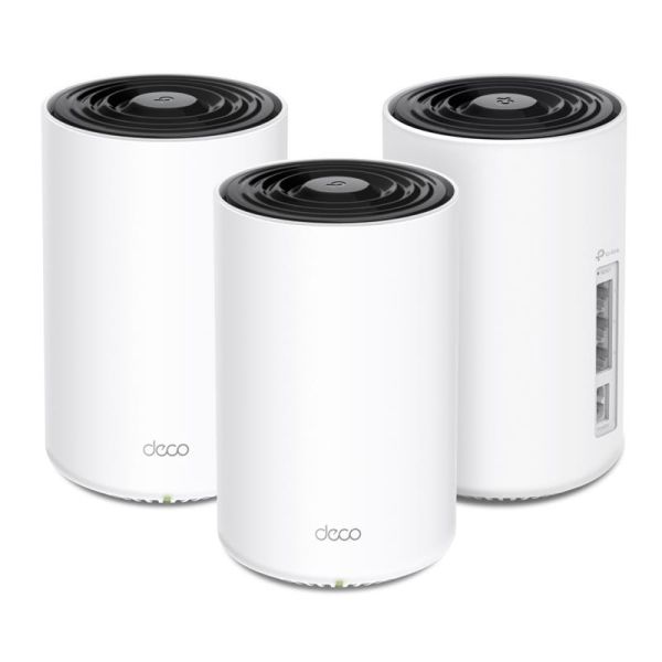 Система WiFi-Mesh TP-LINK Deco PX10 AX1500, 3xGE LAN/WAN, 3 мод, Powerline AV1000