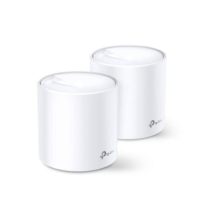 Система WiFi-Mesh TP-LINK Deco X60 AX5400, 1xGE LAN, 1xGE WAN, 3 мод