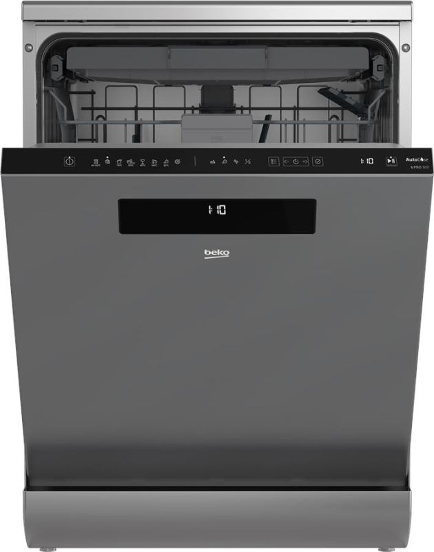 Посудомийна машина Beko, 15компл., D, 60см, дисплей, нерж
