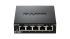 Комутатор D-Link DES-105/E 5xFE, Некерований, Метал
