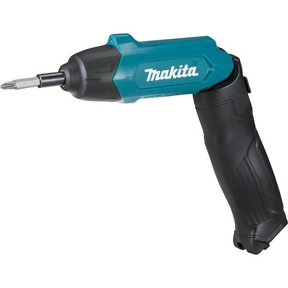 Шурупокрут акумуляторний Makita DF001DW 3.6В 1х1.5А·год 4Нм 220об/хв набір приладдя 81шт 0.36кг