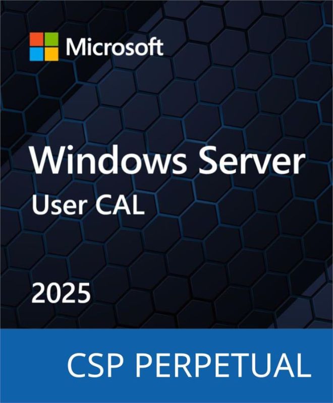 Програмний продукт Microsoft Windows Server 2025 - 1 User CAL