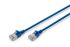 Патч-корд DIGITUS CAT 6a S-FTP, 0,25м, AWG 26/7, Cu, LSZH, синій