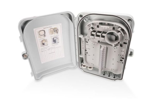 Розподільча коробка DIGITUS Outdoor FTTH, 24x SC/SX or LC/DX adapters, 24 splices