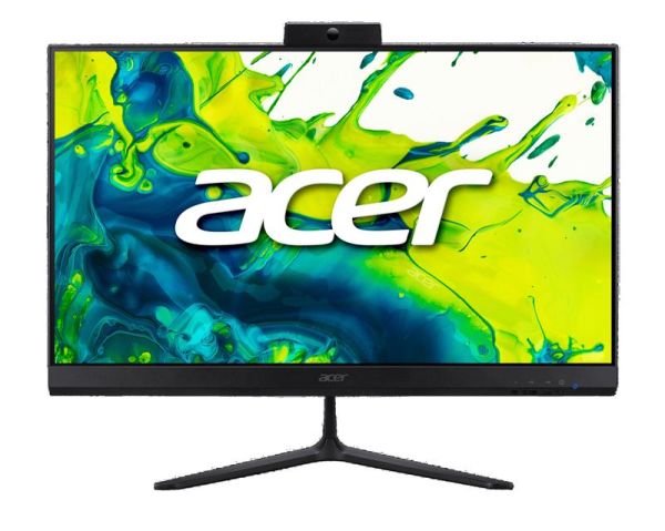 Комп`ютер персональний моноблок Acer Aspire C24B-GCZN 23.8" FHD, AMD R3-5400U, 16GB, F512GB, UMA, WiFi, кл+м, Lin, чорний