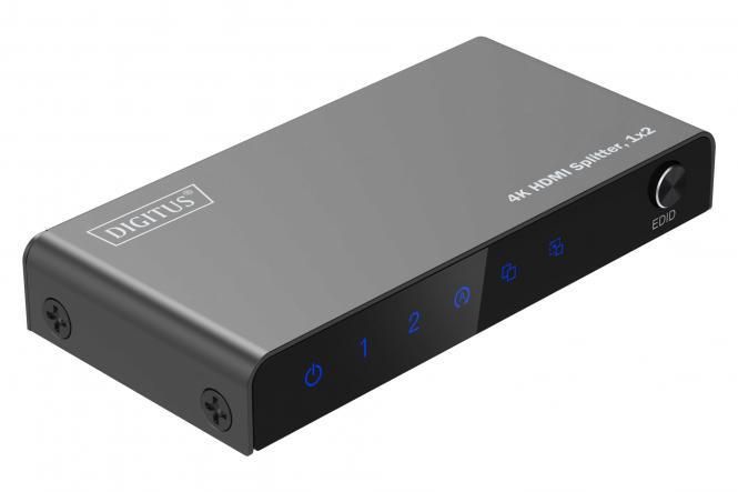 Відеосплітер DIGITUS HDMI (INx1 - OUTx2), 4K