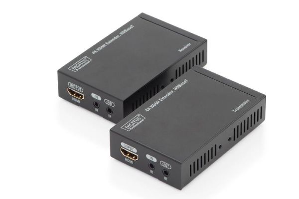 Набір подовжувачів DIGITUS HDMI, HDBaseT, UHD 4K*2K@30Гц, (Cat 5E, 6, 7), 70м