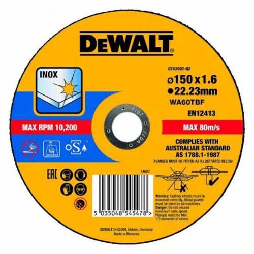 Диск відрізний DeWalt EXTREME по металу 150х1.6х22.23мм