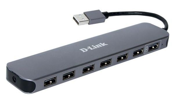 USB-Концентратор D-Link DUB-H7 7xUSB2.0, USB2.0