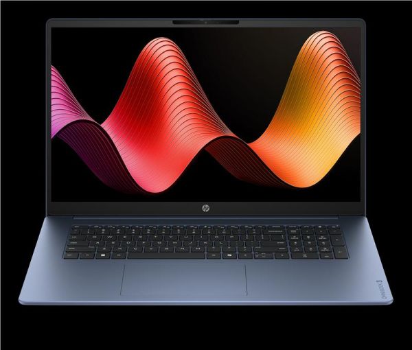 Ноутбук HP OmniBook 3 17-dp0006ua 17.3" FHD IPS AG, AMD R3-30, 8GB, F512GB, UMA, Win11, синій