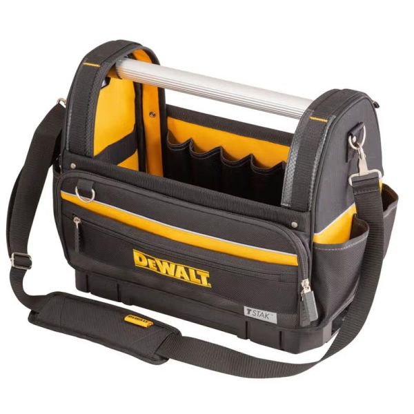 Сумка для інструменту DeWalt відкрита, жорстка конструкція, поліестер 1200D, 450x350x250мм