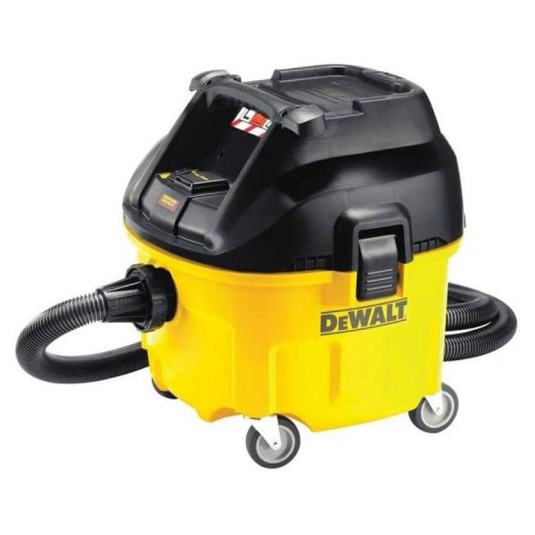 Пилосос професійний DeWalt 1400Вт контейнер 30л 4080л/хв 9.5кг