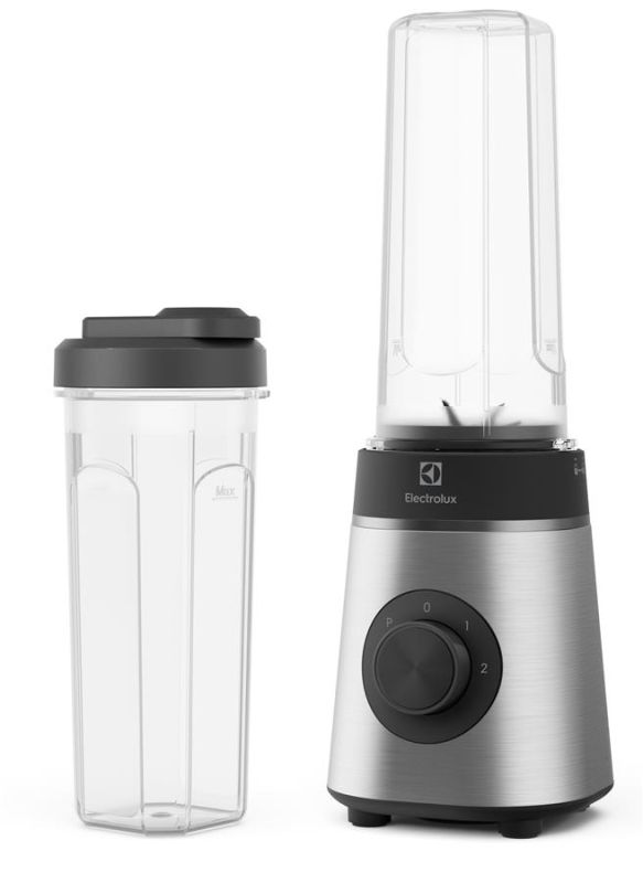 Блендер Electrolux спортивний, 350Вт, чаша-2x600мл, імпульсний режим, метал