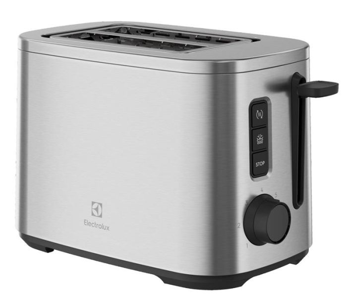 Тостер Electrolux 800Вт, дисплей, метал