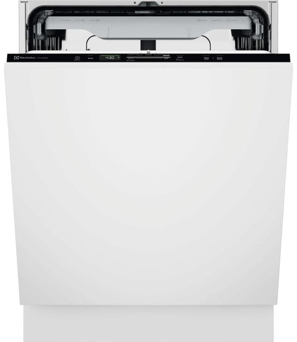 Посудомийна машина Electrolux вбудована, 13компл., В, 60см, дисплей, інвертор, 3й кошик, чорний