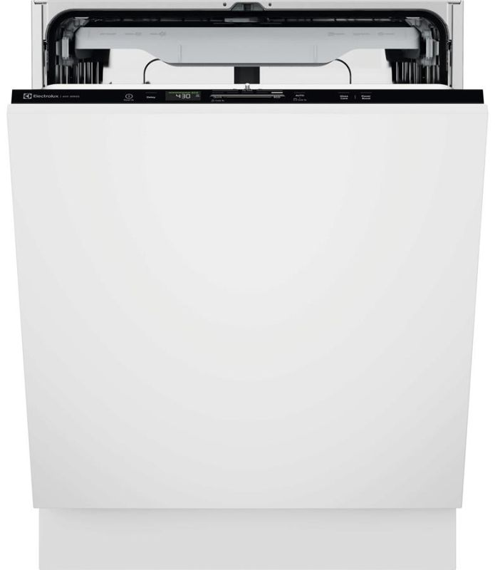 Посудомийна машина Electrolux вбудована, 13компл., В, 60см, дисплей, інвертор, 3й кошик, чорний