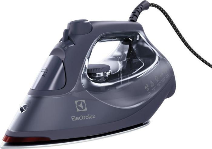 Праска Electrolux, 2500Вт, 330мл, паровий удар 200гр, керам. підошва, блакитний