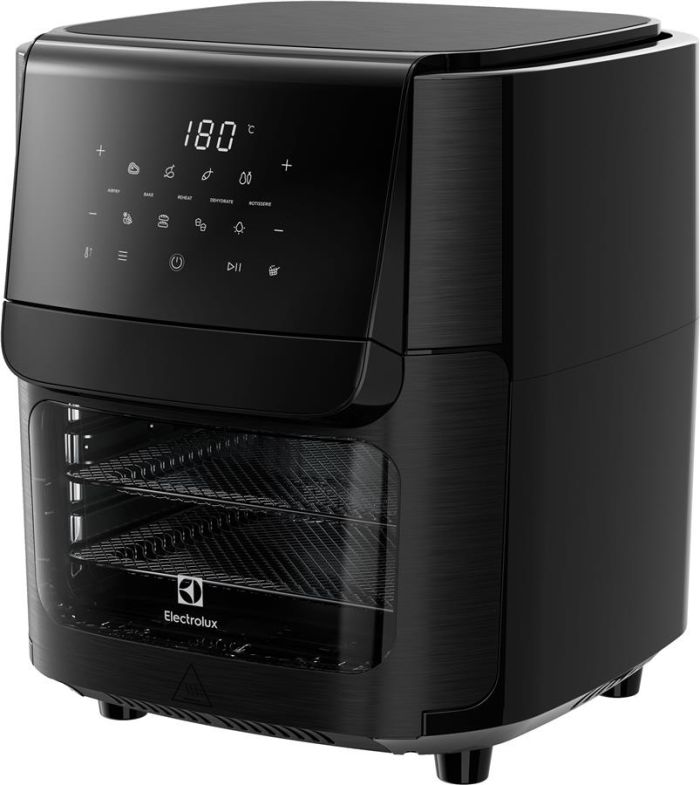 Мультипіч Electrolux 1800Вт, чаша-12л, сенсорне керування, 12 авто. програм, віконце, пластик, чорний