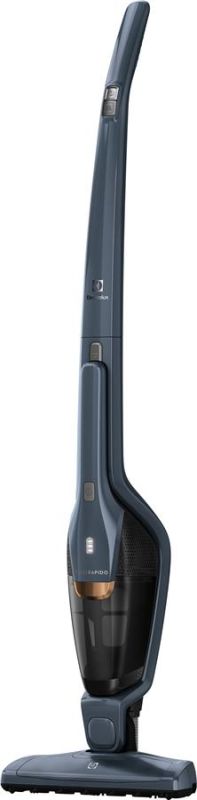 Пилосос Electrolux бездротовий, конт пил -0,5л, автон. робота до 35хв, 2 в 1, турбо-щітка, синій