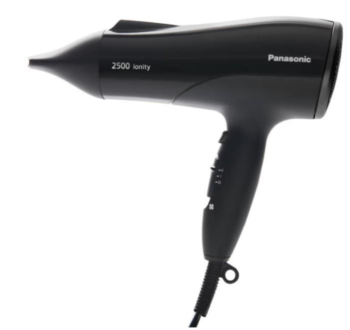 Фен Panasonic, 2300Вт, 3 режими, іонізація, хол. обдув, чорний