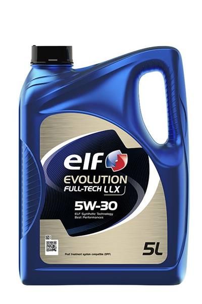 Олива моторна ELF Evolution full-tech LLX 5W-30 5л (10-5 LLX) (213920)