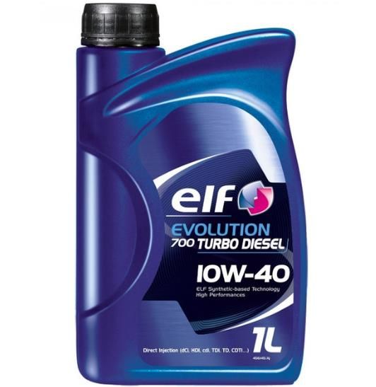 Олива моторна ELF Evolution 700 Turbo Diesel 10W-40 1л (12-1 TD) (214126)