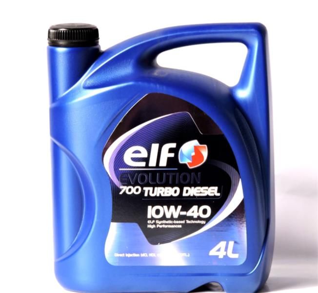 Олива моторна ELF Evolution 700 Turbo Diesel 10W-40 4л (12-4 TD) (194862)