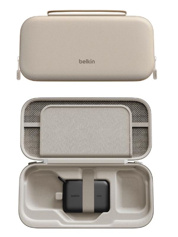 Чохол Belkin із акумулятором 10000мА·год для Nintendo Switch 2, Sand