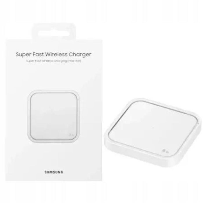 Зарядний пристрій бездротовий Samsung 15Вт, білий