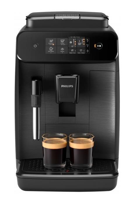 Кавомашина Philips Series 800 1,8л, зерно + мелена, ручний капучинатор, авторецептів - 2, чорний
