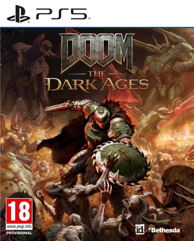 Гра консольна PS5 Doom The Dark Ages, BD диск