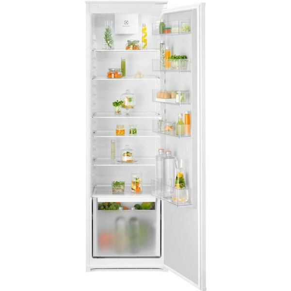 Холодильна камера Electrolux вбудована, 177x55х55, 310л, E, ST,  інв., білий