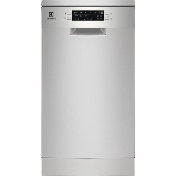Посудомийна машина Electrolux, 10компл., E, 45см, дисплей, інвертор, 3й кошик, нерж