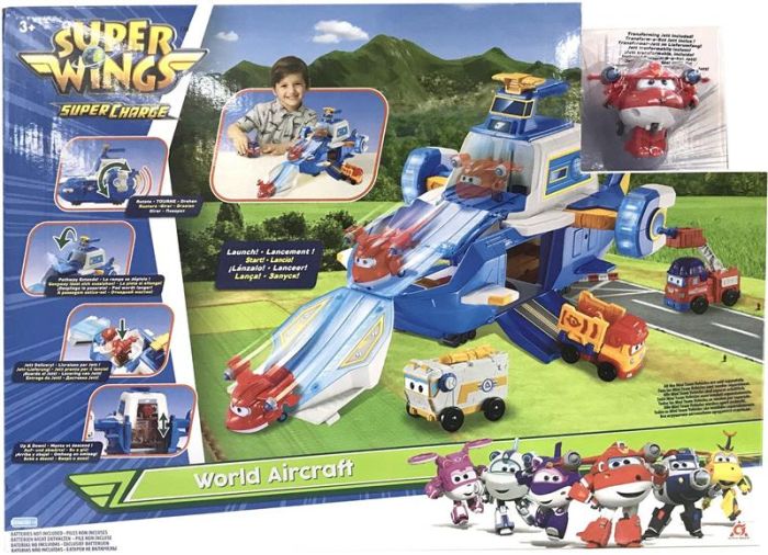 Ігровий набір Super Wings Повітряна База, світло, звук