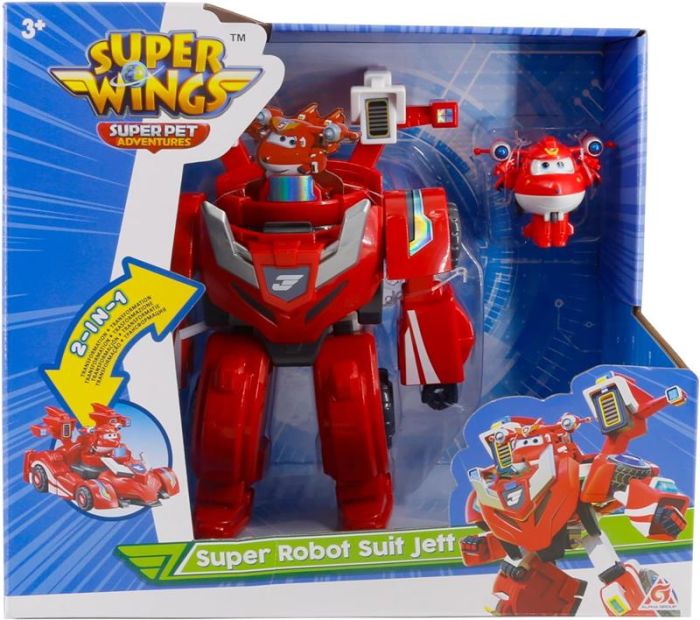 Ігровий набір Super Wings Super Robot Suit Джетт (Jett)