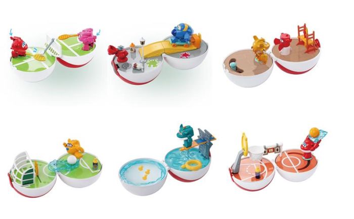 Ігровий набір Super Wings Mini Playset Всесвітні спортивні ігри в ас.