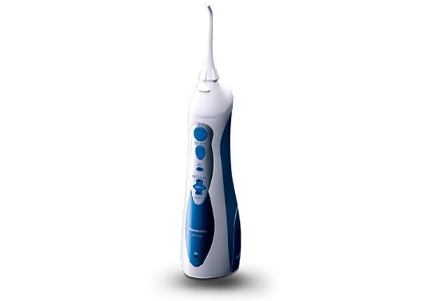 Іригатор Panasonic портативний, чаша 130 мл, Ni-Mh акум. в компл., біло-синій